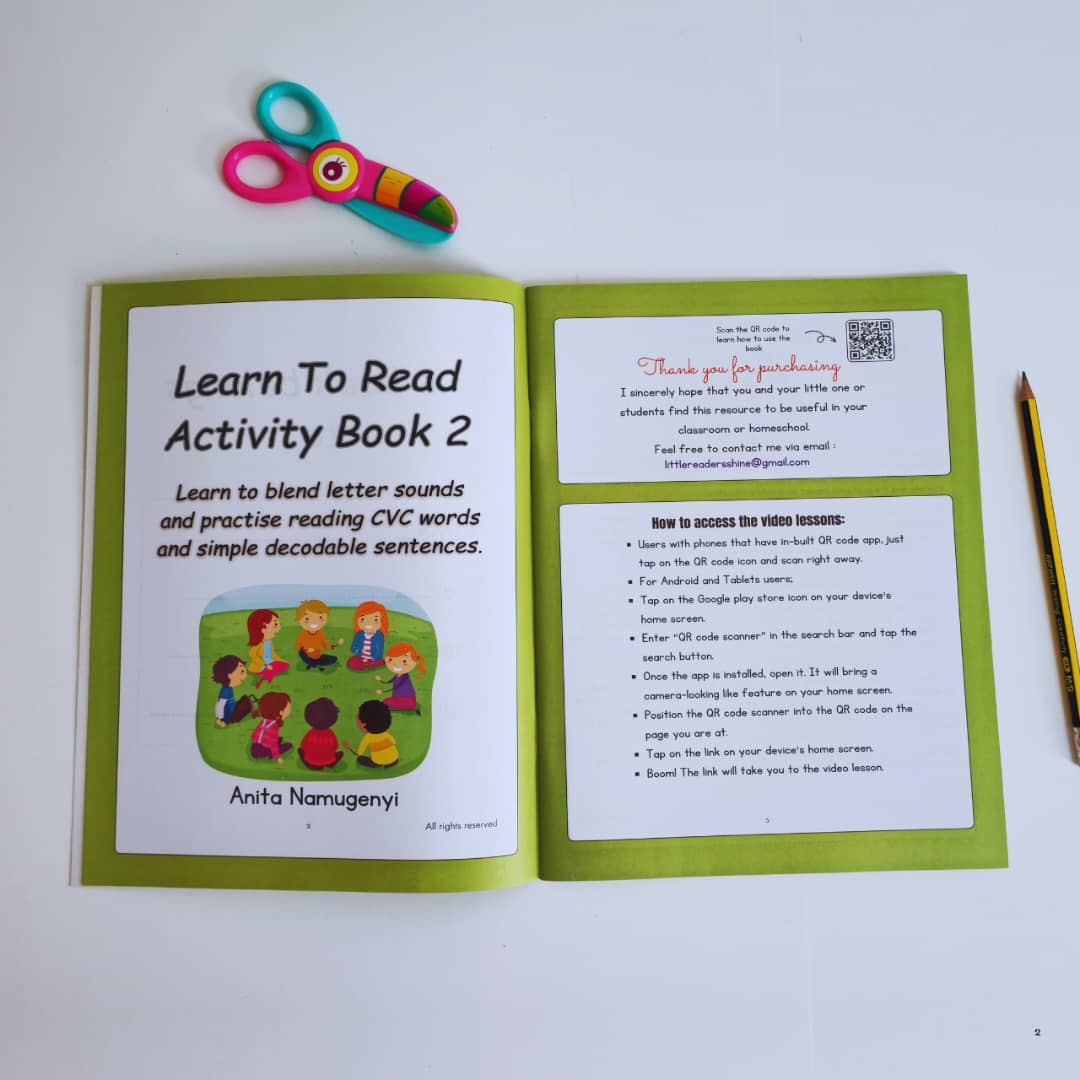 Learn to Read Activity Book 2