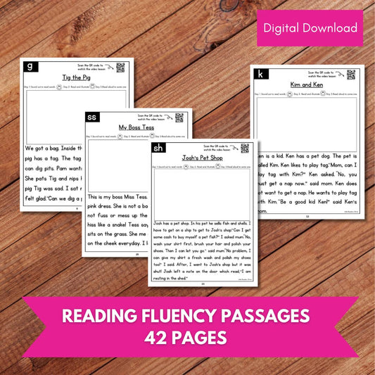 FLUENCY READING PASSAGES